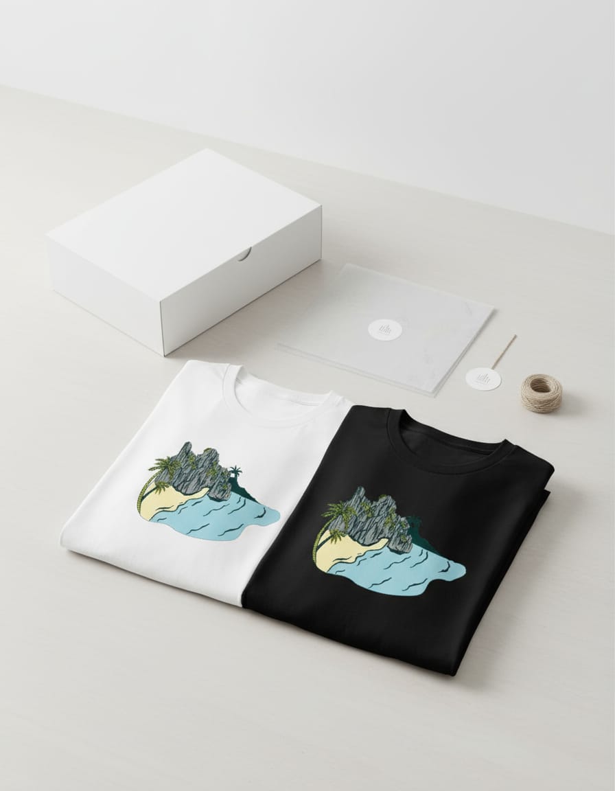 Tropical Escape Graphic T-Shirt
