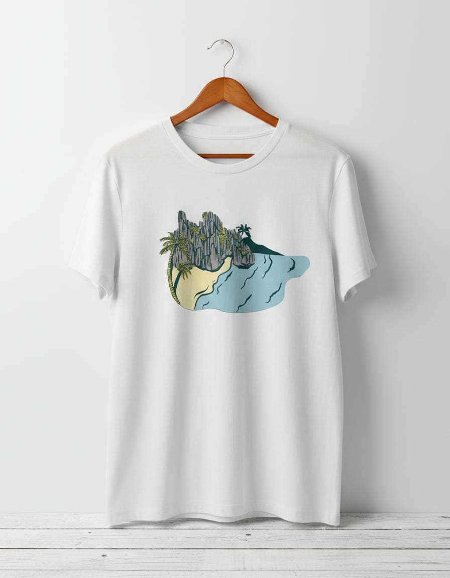 Tropical Escape Graphic T-Shirt