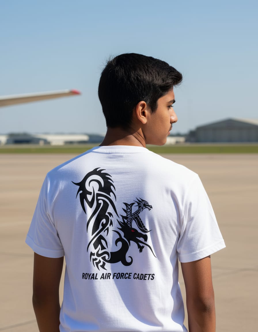 Lion & Dragon - Royal Air Force Cadets Fun Tee